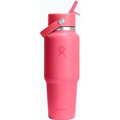 Hydro Flask Термобутилка Hydro Flask Wide Flex Straw Travel 946 ml popstar pink