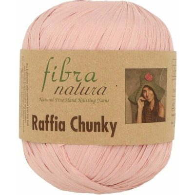Fibra Natura Raffia Chunky 04 svetlá staroružová