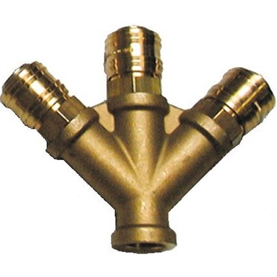 GUDE 41138 - Rozdeľovač trojitý 3/8" IG SB