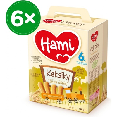 Hami Keksíky 6+ 180 g – Zboží Dáma