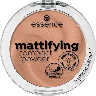Essence Mattifying Compact Powder pudr 10 Light Beige 12 g