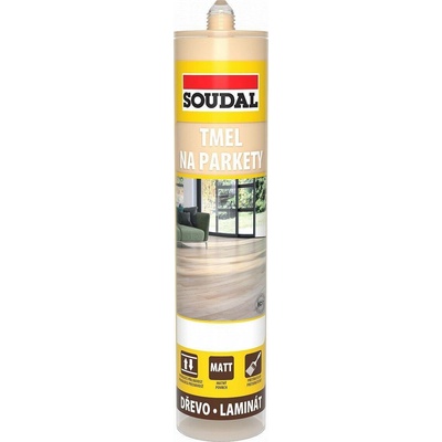 Soudal Tmel parketový 250 g světle šedá