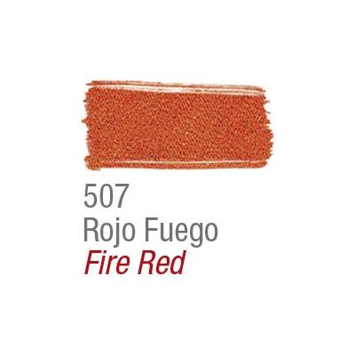 Acrilex Farby na textil matné 37ml 507 Fire red