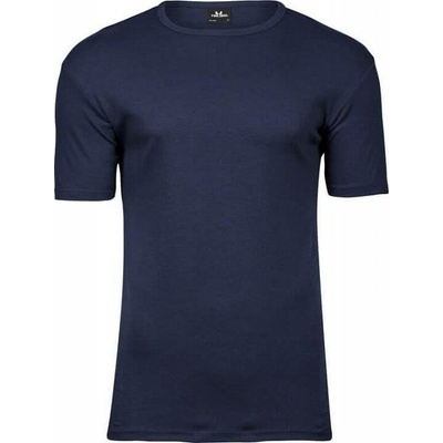 Tee Jays pevné pánské slim-fit triko Interlock námořní modrá