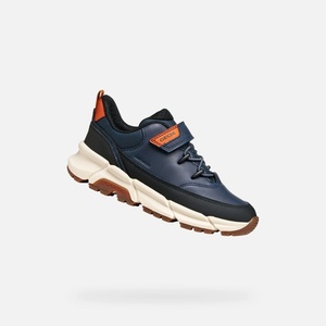 GEOX Тъмносини детски кецове Geox Flexyper Plus Geox | Sin | Момчешки | 28