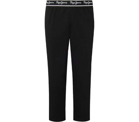 Pepe Jeans Solid Pant černá