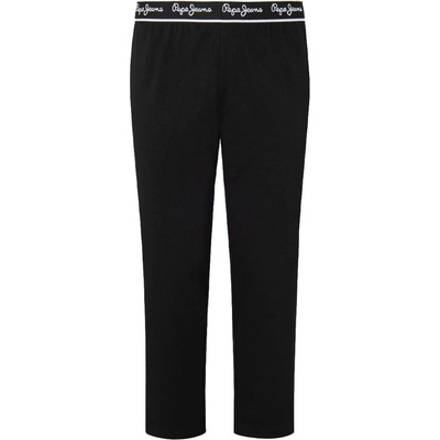 Pepe Jeans Solid Pant černá