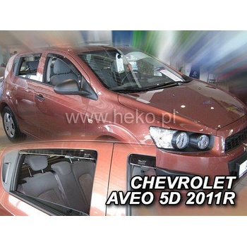 HEKO Ветробрани за chevrolet aveo (2011+) 5 врати - 4бр. предни и задни (10535)