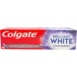 Colgate BRILLIANT WHITE, избелваща паста за зъби, Vivid Purple, 75 мл