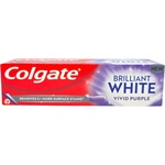 Colgate BRILLIANT WHITE, избелваща паста за зъби, Vivid Purple, 75 мл