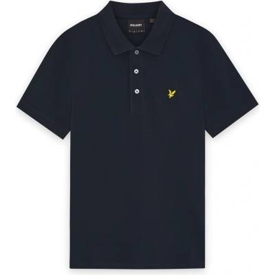 Lyle and Scott Блуза с яка Lyle and Scott Basic Short Sleeve Polo Shirt - Graystone X854