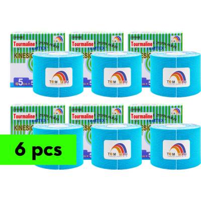 TEMTEX tape Tourmaline modrá 5 cm x 5 m 6 ks