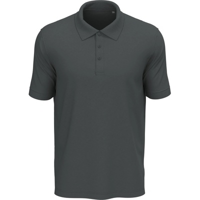Stedman polokošile Lux Polo krátký rukáv pánská COT05906014601-slate grey
