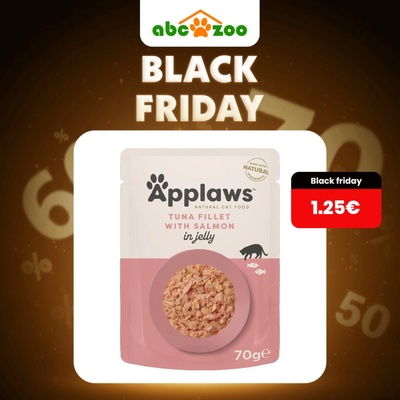 Applaws tuniak s lososom v želé 70 g