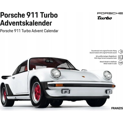 Model Porsche 911 Turbo - adventný kalendár