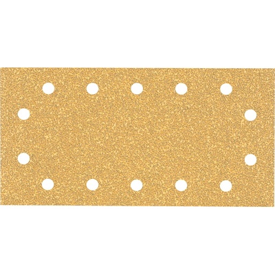 Bosch Brúsny papier EXPERT C470 so 14 otvormi pre orbitálne brúsky 115 x 230 mm, zrnitosť 40, 10 ks 2608900860
