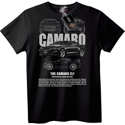 Тениска Camaro ZL1 за любители на коли - 7XL, White
