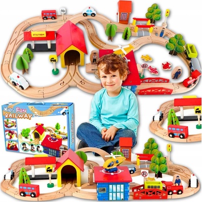 Creative Corner vlaková lokomotiva město 69el – Zboží Dáma