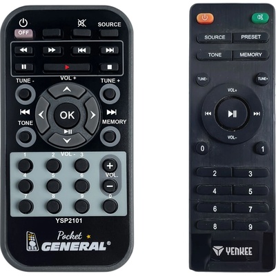 GENERAL Yenkee ysp 2101 - дистанционно управление дубликат (yenkee ysp 2101)