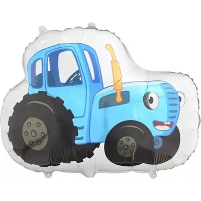 Godan Син трактор фолио балон - 51x38 см (FG-TRF1)