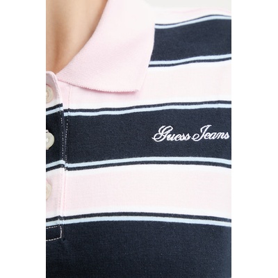 Guess Jeans блуза с дълги ръкави дамска от памук (W6GPA5.KCPS1)