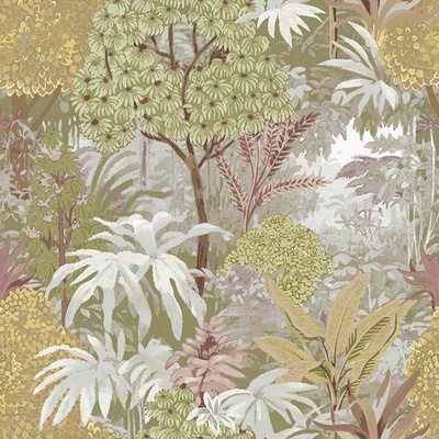 Cristiana Masi by Parato 15501 Vliesová tapeta na zeď Botany House, rozměry 0,53 x 10,05 m