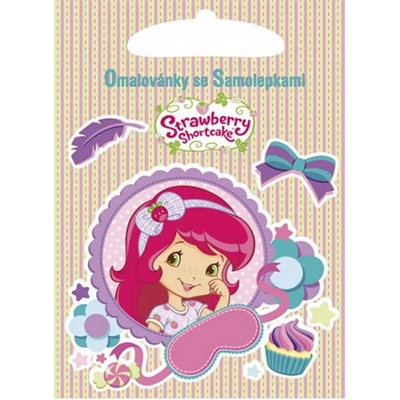 Omaľovánka a5 akim strawberry samolepky