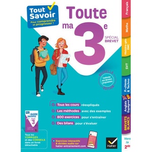 Tout savoir 3e Spécial brevet - Tout en un (ISBN: 9782401095250)