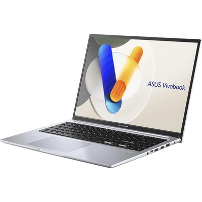 Лаптоп ASUS Vivobook 16 X1605VA-SH2192 (90NB10N2-M02NB0), 16" WUXGA (1920 x 1200) OLED, Intel® Core i5-13420H (12M Cache, 3.40 GHz up to 4.60 GHz, 8 ядра), 16GB DDR4, 1TB SSD M. 2, no OS, Cool Silver (90NB10N2-M02NB0)