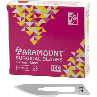 PARAMOUNT Skalpelové čepieľky č. 23 - 100ks