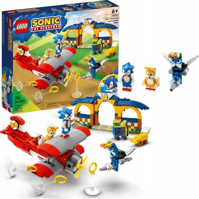 LEGO® Sonic the Hedgehog™ 76991 Tailsova dielňa a lietadlo Tornádo