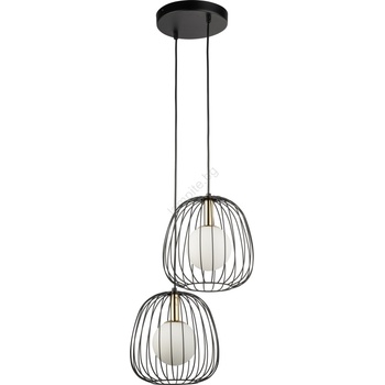 Sigma Пендел BELL 2xG9/12W/230V черен/златист (SI0375)