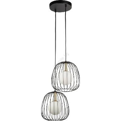 Sigma Пендел BELL 2xG9/12W/230V черен/златист (SI0375)