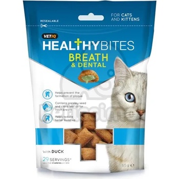 Image 1 of Mark & Chappell Mark&Chappell Vetiq Healthy Bites Breath & Dental 65 г