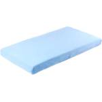 Sensillo Бебешки чаршаф с ластик Sensillo - 120 х 60 cm, син (SILLO-2204) - baby