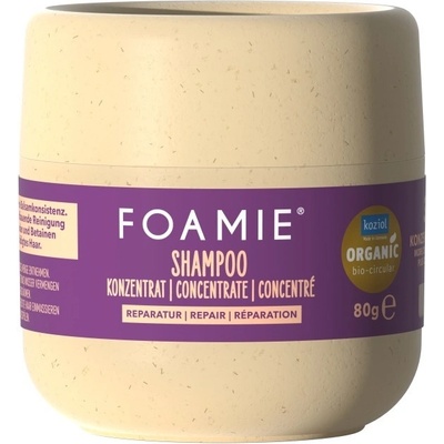 Foamie Concentrate Shampoo Repair GLOBAL - Koncentrovaný šampon na vlasy 80 g