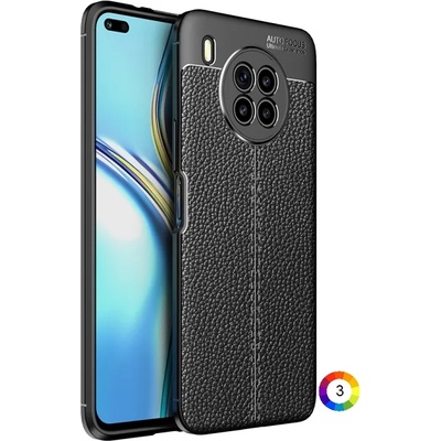 Huawei nova 8i / Honor 50 Lite Удароустойчив Litchi Skin Калъф и Протектор