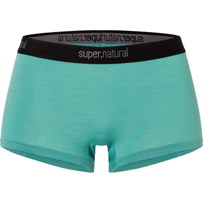 super. natural Дамско бельо super. natural Women's Tundra 175 Boyfriend Hipster Briefs - Lagoon Green (114-2941-1513)