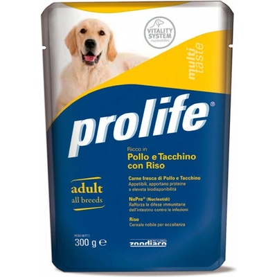 Zoodiaco Prolife Adult Kuře a krůta s rýží 300 g