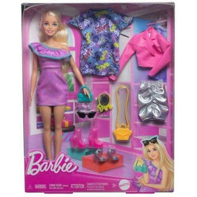 Barbie Modelka s outfity