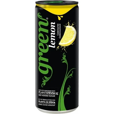 Газирана напитка Green Cola Lemon кен 330мл