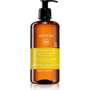 APIVITA Frequent Use Gentle Daily Shampoo шампоан за ежедневно миене на коса с лайка 500ml