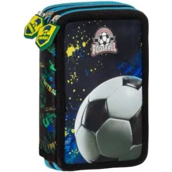 Football 20 ученически несесер с 3 ципа, ПЪЛЕН