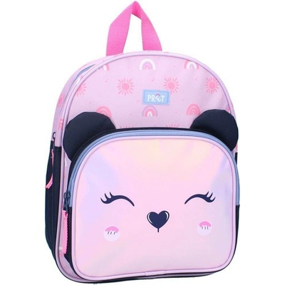 Dětský Batoh PRET Giggle Teddy Bear lila pink