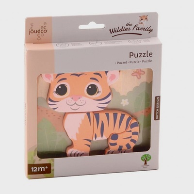Jouéco the Wildies Family mini puzzle Elephant