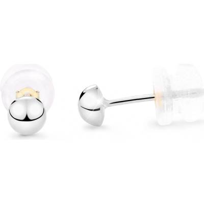 Cutie Jewellery Zlaté náušnice půl pecky Z5004