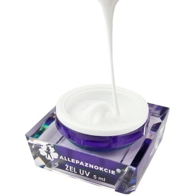 Allepaznokcie Gél Jelly Total White 5 ml
