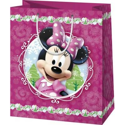 Albi darčeková taška M - Vianočná Minnie