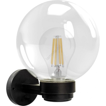 Brilagi - Външно стенно осветително тяло HARBOR 1xE27/40W/230V IP33 черно/прозрачно (BG3639)