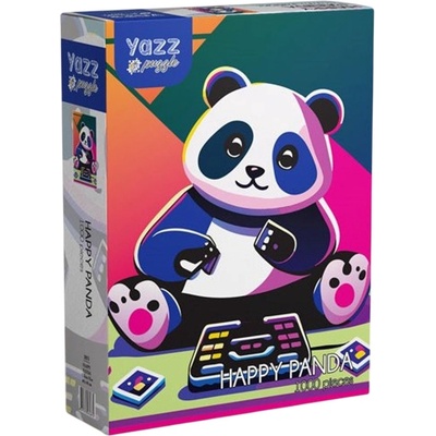 Yazz Пъзел Yazz Puzzle от 1000 части - Щастлива панда (3855)